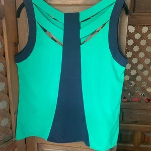 C. Luce top: SO CUTE ON! Nautical, blue/green